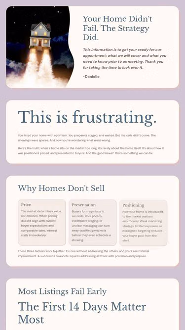 Screenshot of relaunch.homes