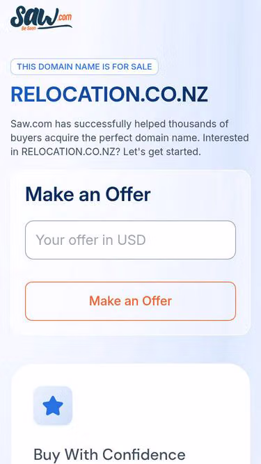 Screenshot of relocation.co.nz