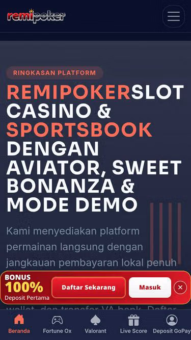 Screenshot of remipoker.app