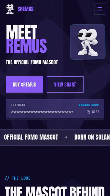 Screenshot of remus.family