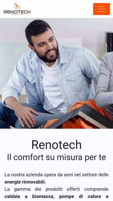 Screenshot of renotech.it