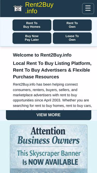 Screenshot of rent2buy.info