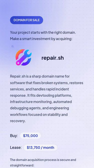 Screenshot of repair.sh