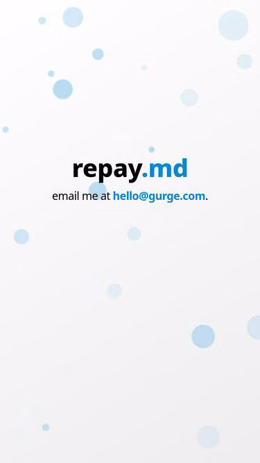 Screenshot of repay.md