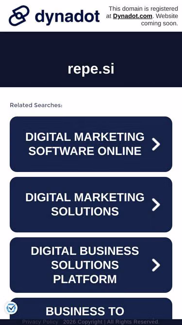 Screenshot of repe.si