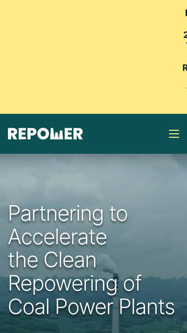 Screenshot of repower.world