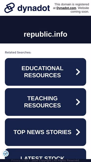 Screenshot of republic.info