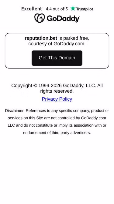 Screenshot of reputation.bet