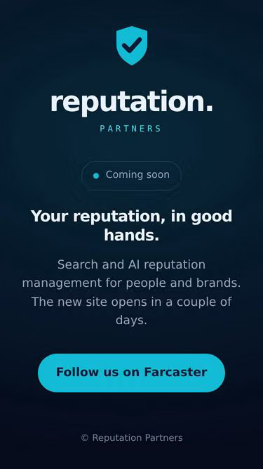 Screenshot of reputation.partners