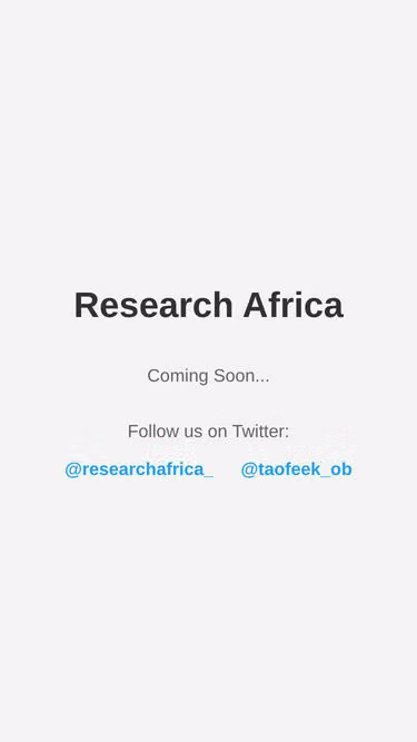 Screenshot of research.africa