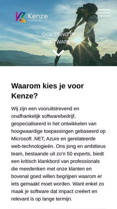 Screenshot of resilient.be