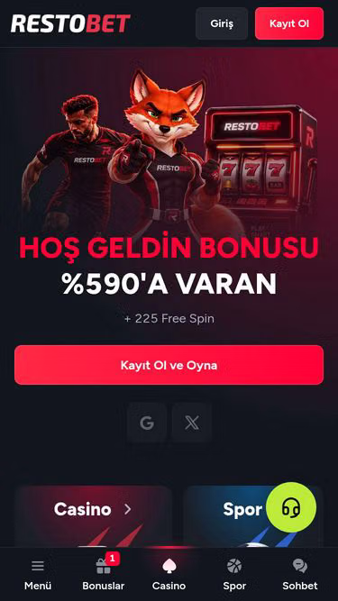 Screenshot of resto.bet