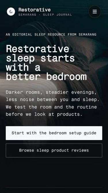 Screenshot of restorative.info
