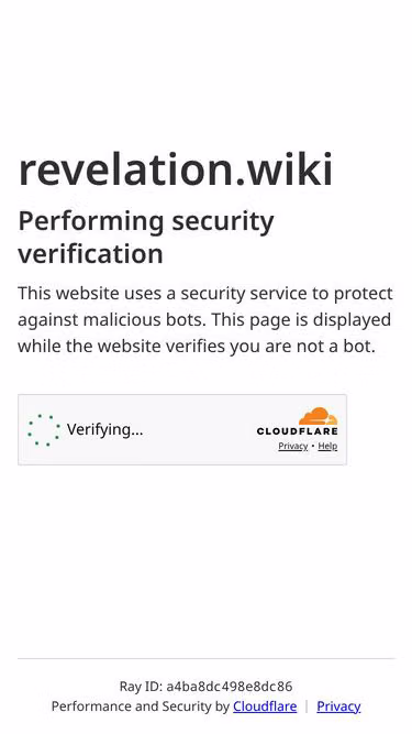 Screenshot of revelation.wiki