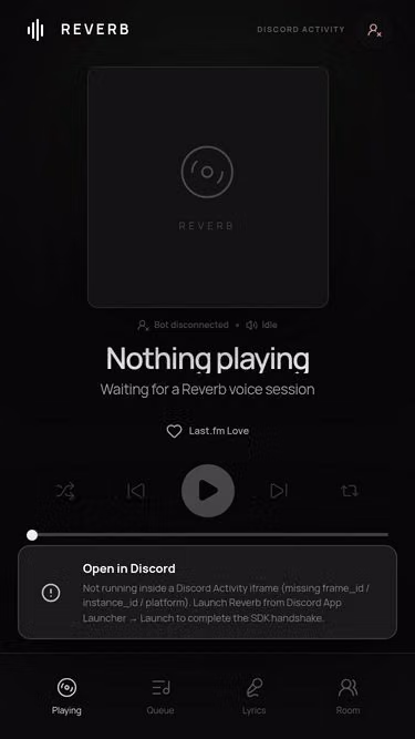 Screenshot of reverb.rest