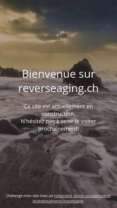 Screenshot of reverseaging.ch