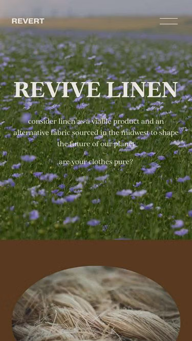 Screenshot of revert.earth