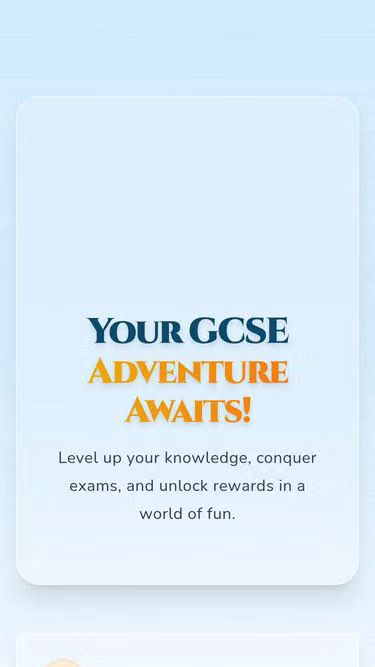 Screenshot of revision.quest