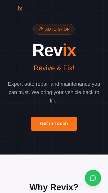 Screenshot of revix.ae