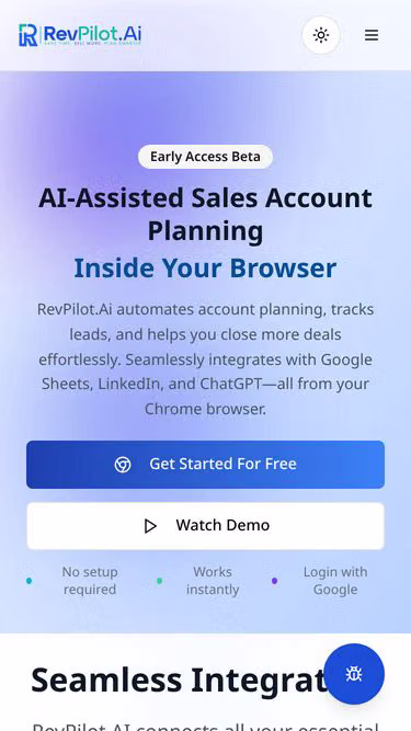Screenshot of revpilot.org
