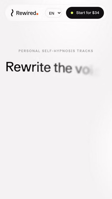Screenshot of rewired.love