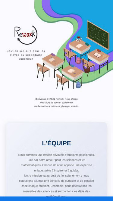 Screenshot of rework.education