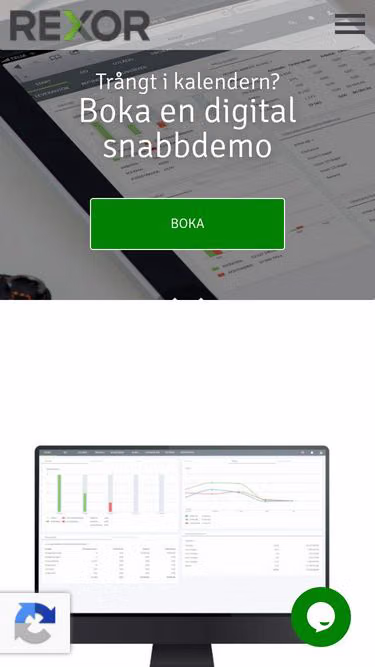 Screenshot of rexor.se