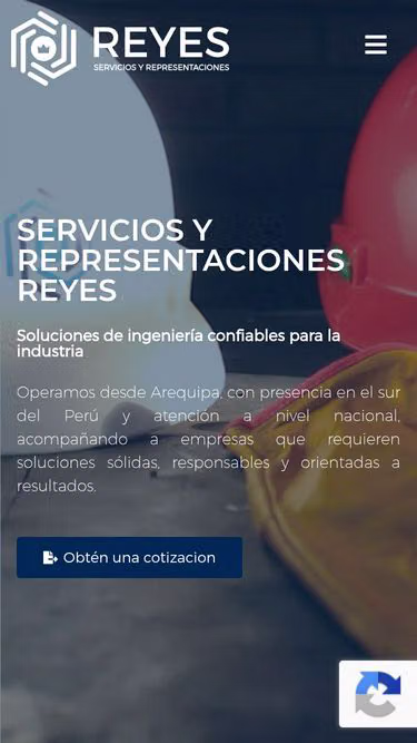 Screenshot of reyes.com.pe