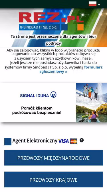 Screenshot of rez.pl