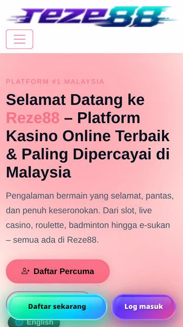 Screenshot of reze88.biz