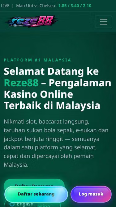 Screenshot of reze88.click
