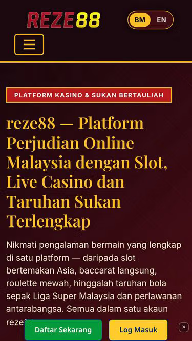 Screenshot of reze88.one