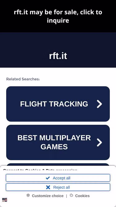 Screenshot of rft.it