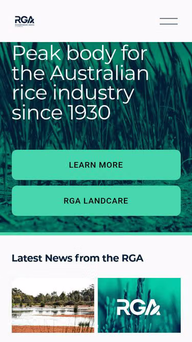 Screenshot of rga.org.au