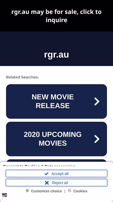 Screenshot of rgr.au