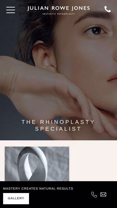 Screenshot of rhinoplasty.co.uk