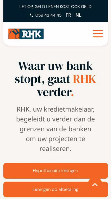 Screenshot of rhk.be
