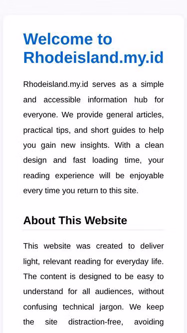 Screenshot of rhodeisland.my.id