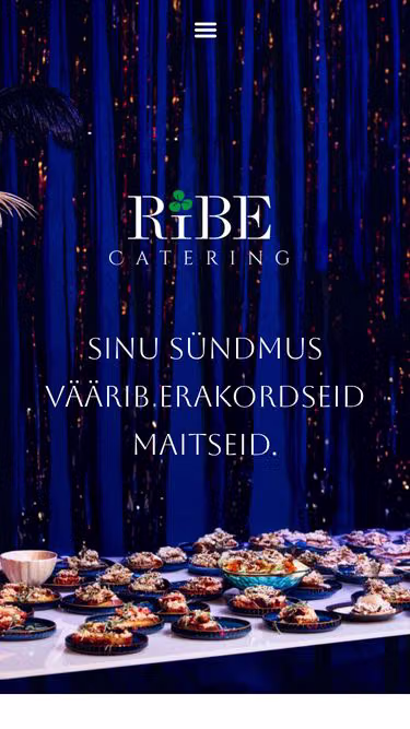 Screenshot of ribe.ee