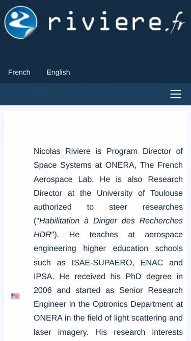 Screenshot of ribe.fr
