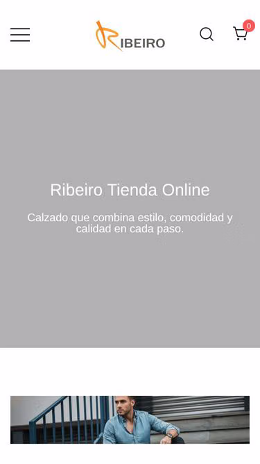 Screenshot of ribeiro.com.pe