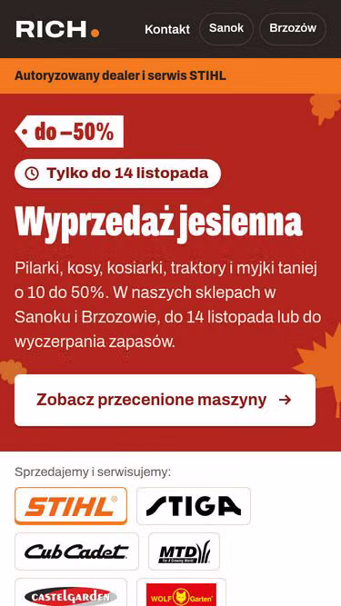 Screenshot of rich.com.pl