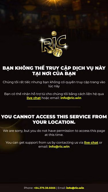 Screenshot of ricwin.cl