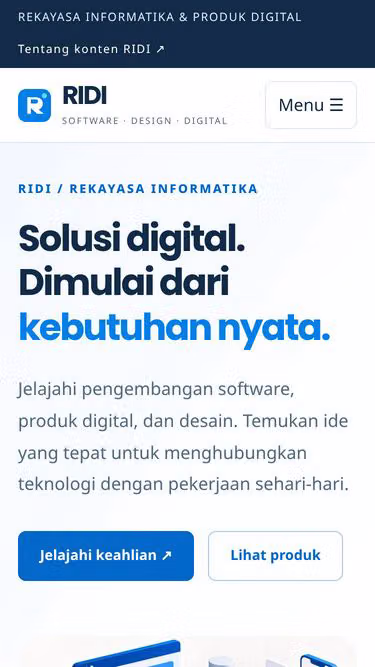 Screenshot of ridi.co.id