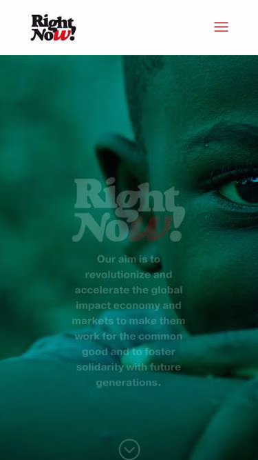 Screenshot of rightnow.global