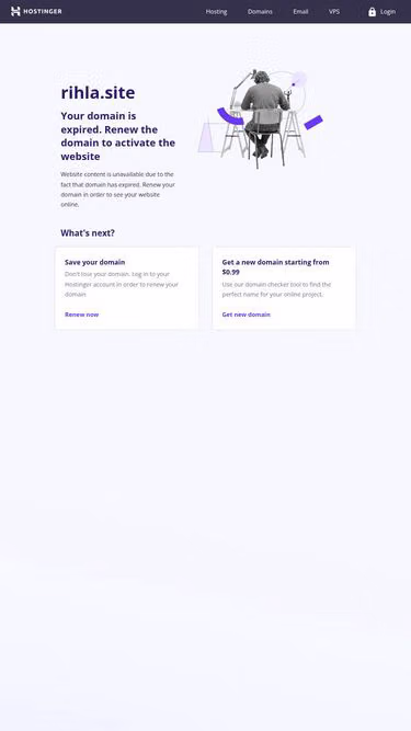Screenshot of rihla.site