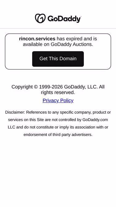 Screenshot of rincon.services