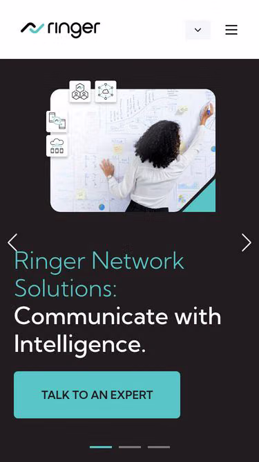 Screenshot of ringer.biz