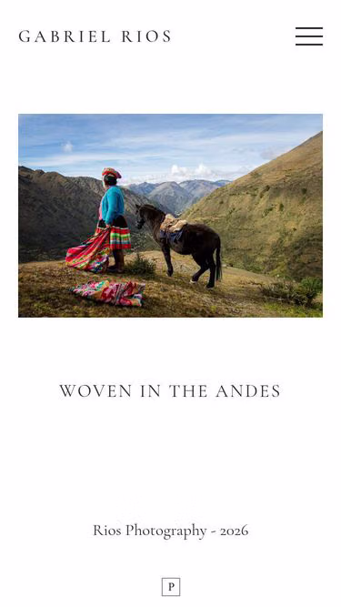 Screenshot of rios.photography