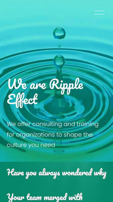 Screenshot of rippleeffect.ch